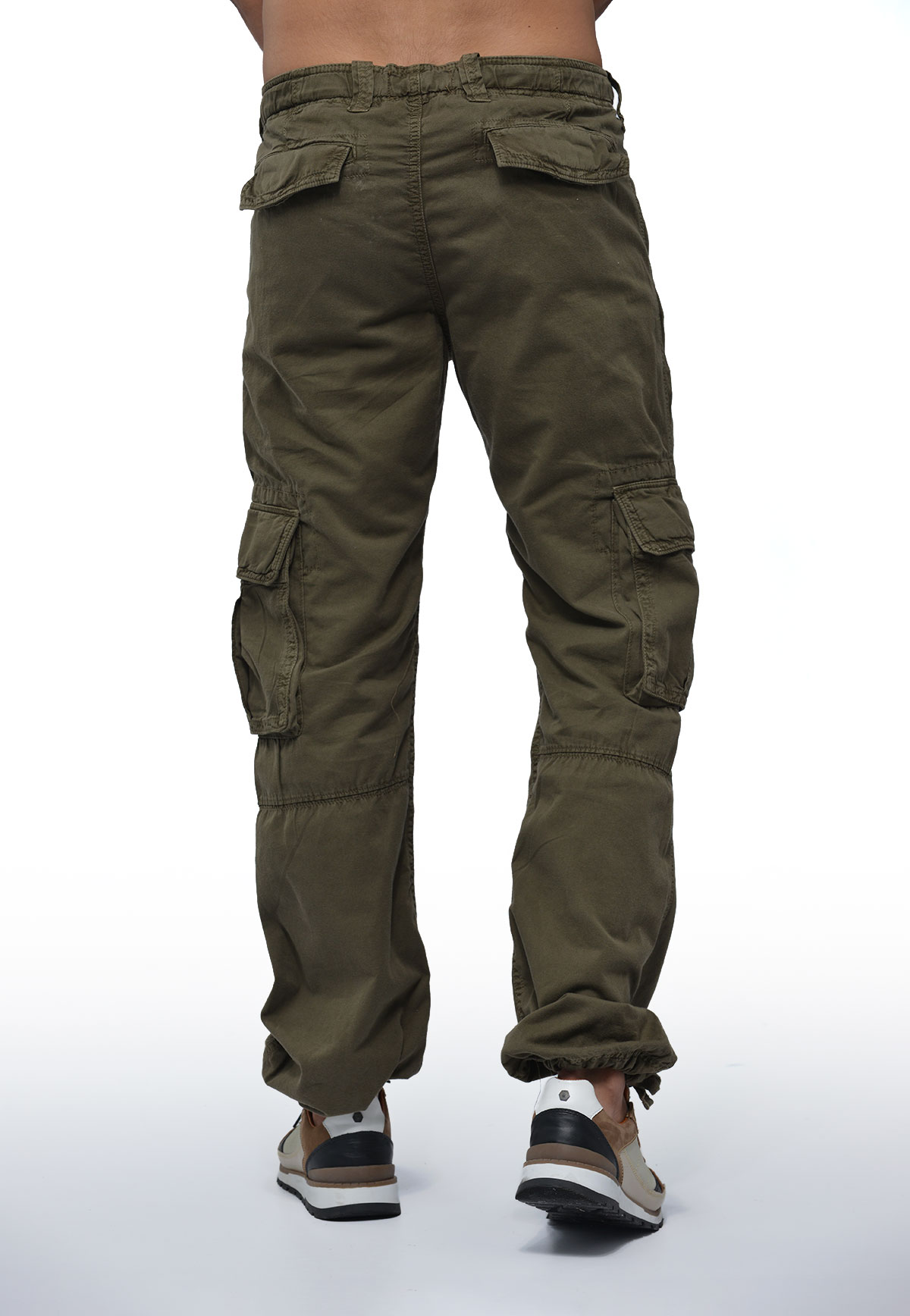 Pantalón Cargo para Hombre Verde Militar - Chimay Oficial